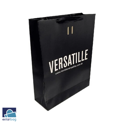 Fornecedor de sacolas de papel com logo exclusivo