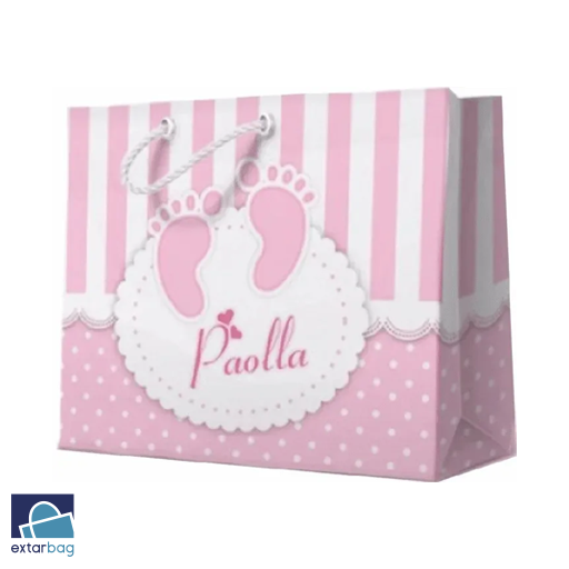Sacolas de papel disponíveis para pronta entrega