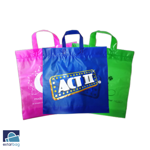 Sacolas plásticas personalizadas para lojas físicas